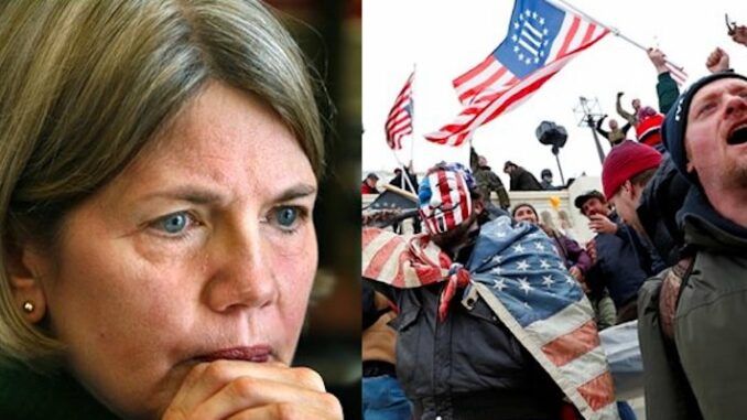 Sen. Elizabeth Warren speaks out on harsh treatment of Jan. 6 detainees as Republicans remain silent