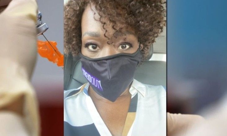 MSNBC's Joy Reid says she jogs wearing two masks even though she is fully vaccinated