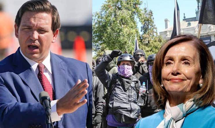 DeSantis warns Antifa to stay the hell out of Florida