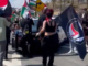 Antifa thugs block California highway and march towards Israel embassy in Los Angeles