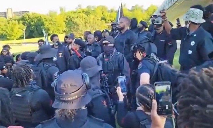 Armed BLM militants in Tulsa vow to kill all white people