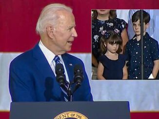 President Biden tells little girl she looks like a 19 year old with her legs crossed