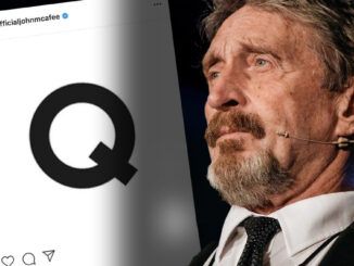 Q posted to John McAfee's Instagram account hours after his death