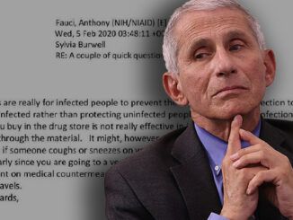 Correction: An earlier version of this article incorrectly stated that Dr Fauci knew that hydroxychloroquine was effective against COVID-19, and he lied about these things to the public.