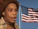 Macy Gray trashes the US. flag again saying its hateful and divisive