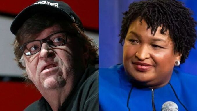 Michael Moore says we need a Stacey Abrams in every single U.S. State