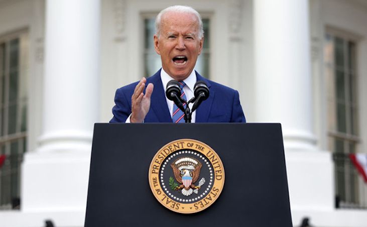 President Biden says most patriotic thing you can do is get a COVID shot