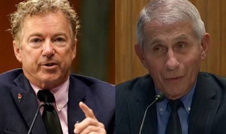 Fauci trembles with fear as Rand Paul vows criminal prosecution against him for various crimes
