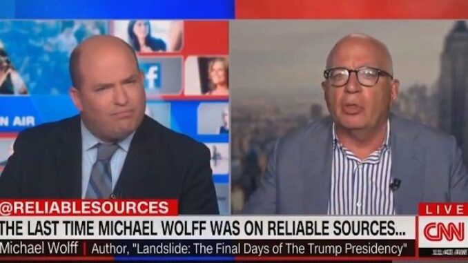 CNN guest Michael Wolff blasts Brian Stelter live on-air