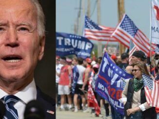 Thousands of Trump supporters greet Joe Biden in Pennsylvania