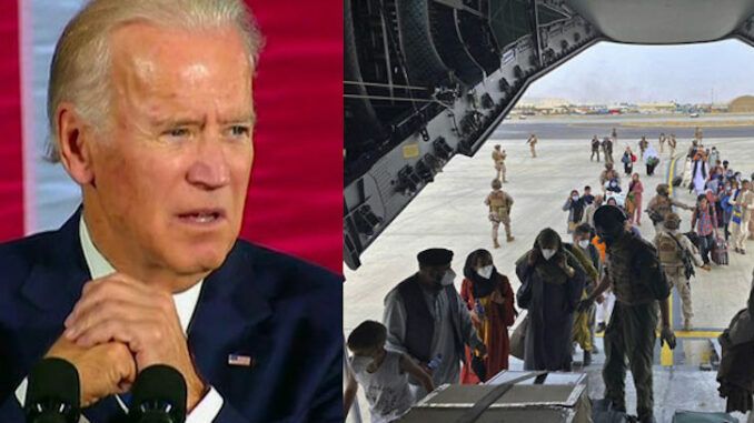 Biden admin charging Americans 2,000 USD each to evacuate Kabul, Afghanistan.