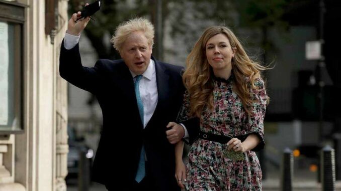 Boris and Carries Johnson