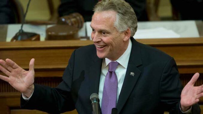 Democrat Terry McAuliffe vows to make life hell for unvaccinated ppl