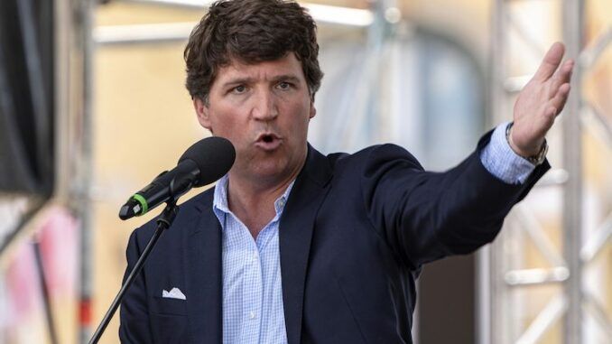 Tucker Carlson says the New World Order want us all to obey them