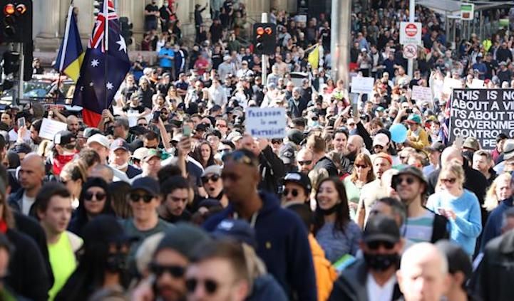 Thousands of Australians rise up to reject the New World Order