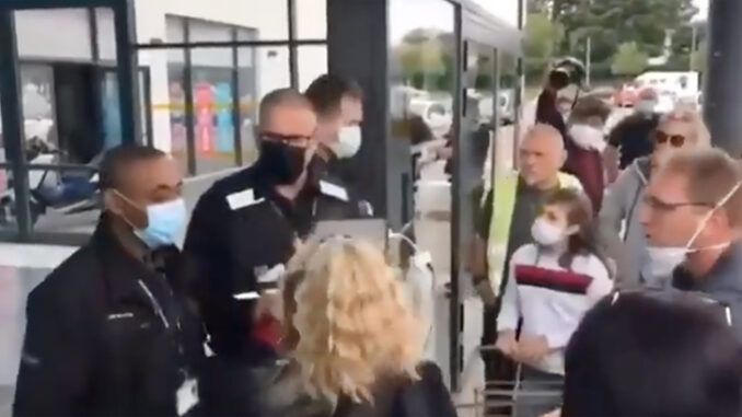 France on brink of revolution as people are blocked from supermarkets because they don't have a vaccine passport