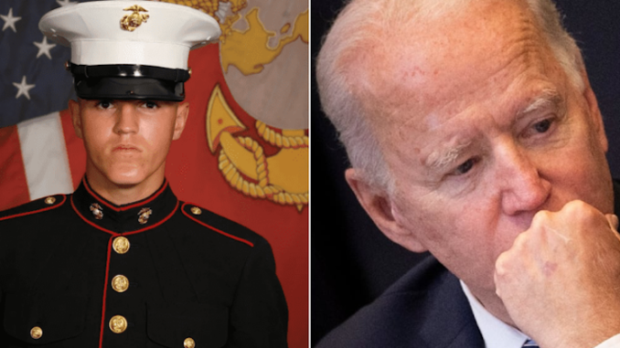 Mother of marine killed in Afghanistan calls Biden a feckless, dementia-ridden piece of crap