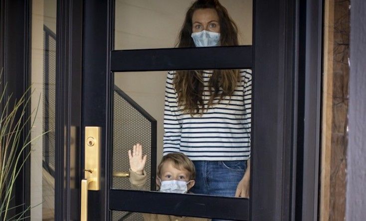 NIH says parents must wear masks inside their own homes now