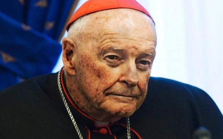 Cardinal Theodore McCarrick charged with raping a teenage boy