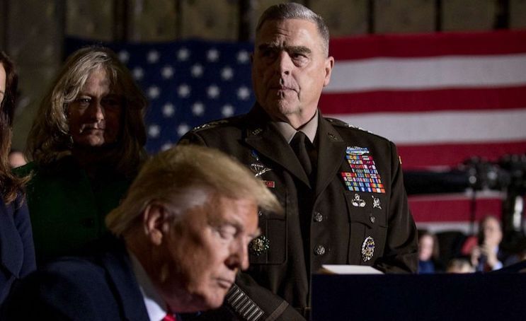 General Mark Milley ordered US troops to ignore President Trump after capitol riot
