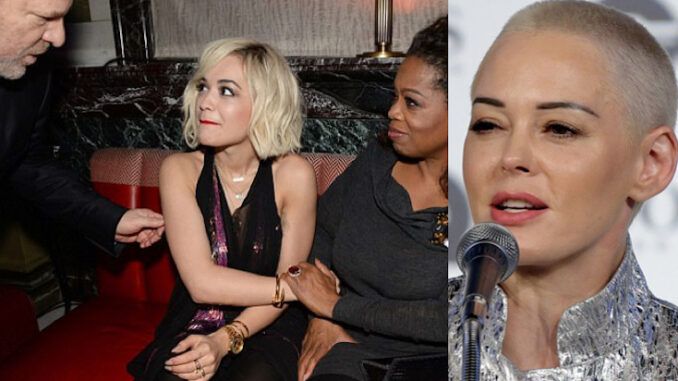 Rose McGowan blasts 'vip pimp' Oprah Winfrey - hints that the truth will about her will be exposed soon