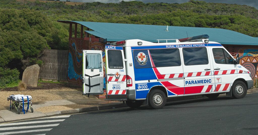 paramedics ambulance