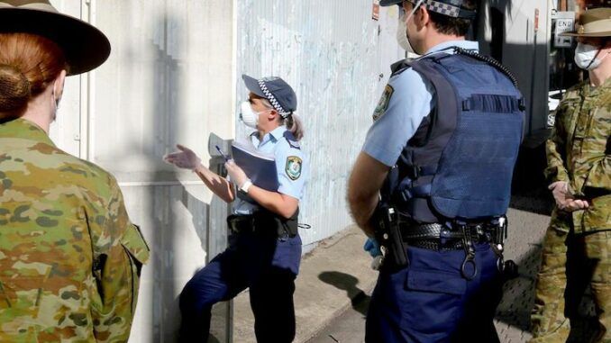 Aussie police to perform home visits to citizens who are merely thinking about attending a protest