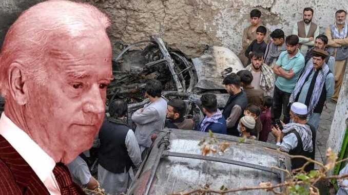 Joe Biden could face war crimes charges after killing innocent children in Kabul