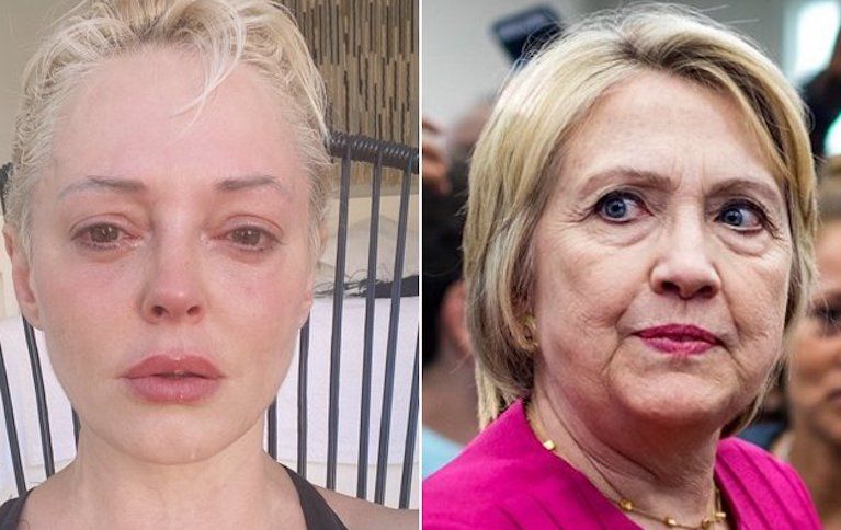 Rose McGowan survives murder attempt shortly after exposing the Clintons