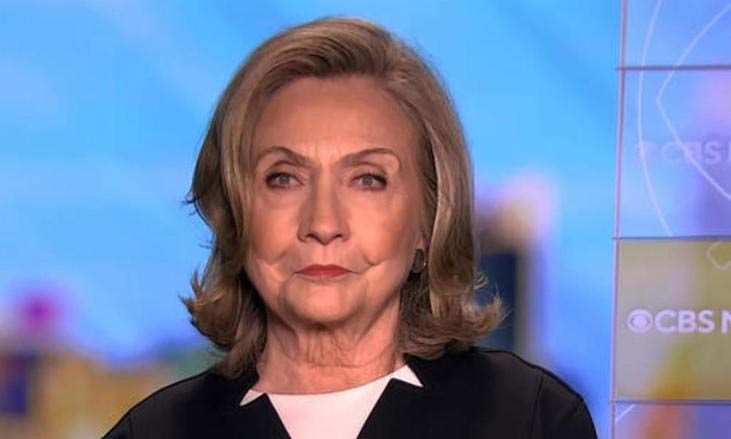 Hillary R. Clinton calls for war on terror against Trump supporters