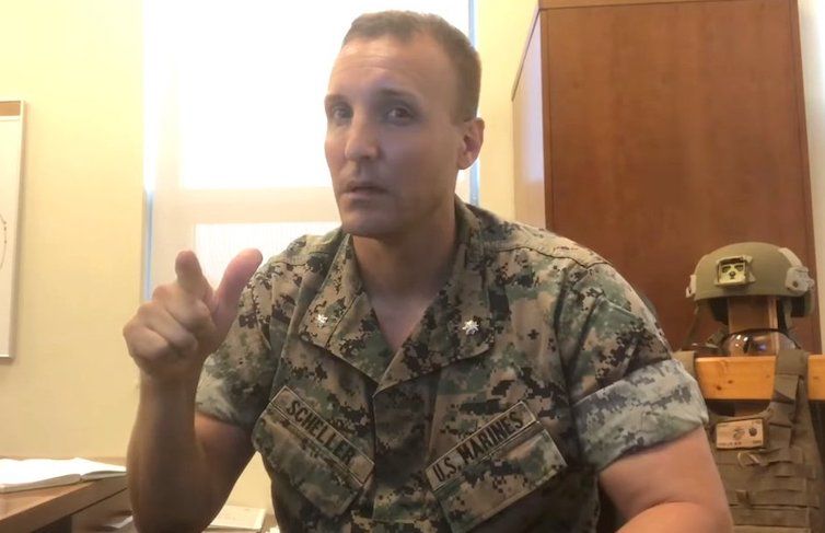 Marine who spoke out against Biden's Afghanistan withdrawal thrown into jail