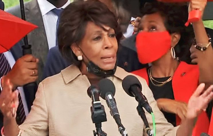 Maxine waters says Haitians are being racially abused because they are black