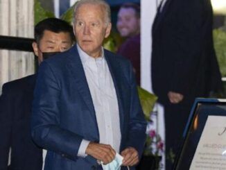 President Biden caught flouting mask mandate at elite DC restaurant