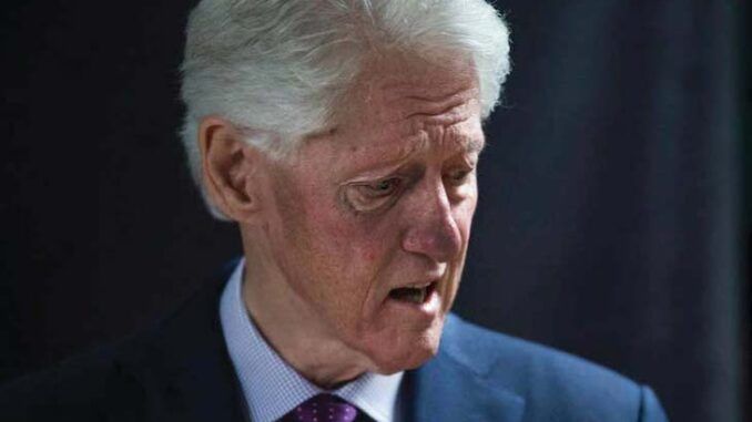 Former president Bill Clinton rushed to hospital amid child sex probe