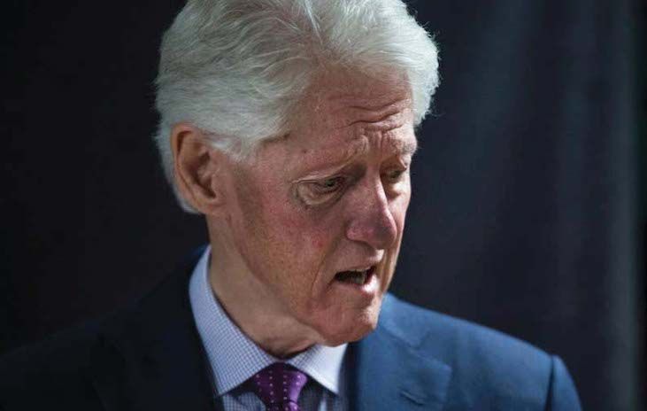 Former president Bill Clinton rushed to hospital amid child sex probe