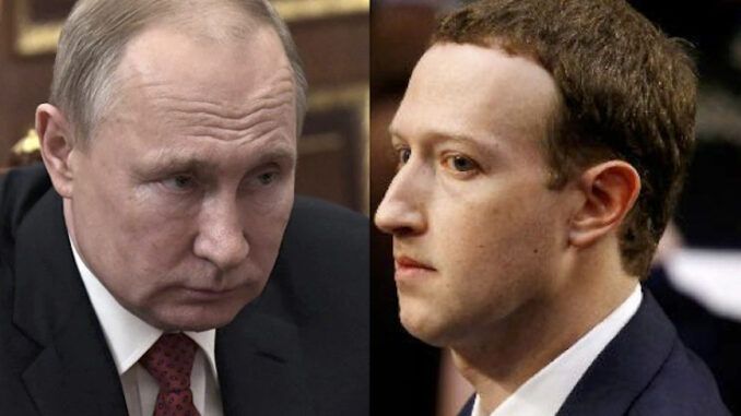President Putin vows harsh sanctions against Facebook if they don't remove child pornography from their platform