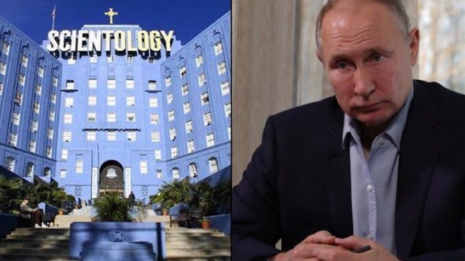 President Putin banishes 'Hollywood cult' Scientology from Russia forever