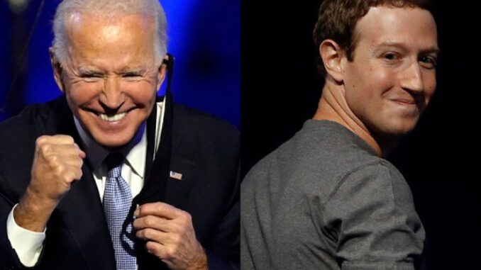 Mark Zuckerberg pumped hundreds of millions into US elections to help elect Biden in 2020