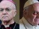 Archbishop Carlo Maria Vigano warns Pope Francis is attempting to usher in the 'Great Reset'