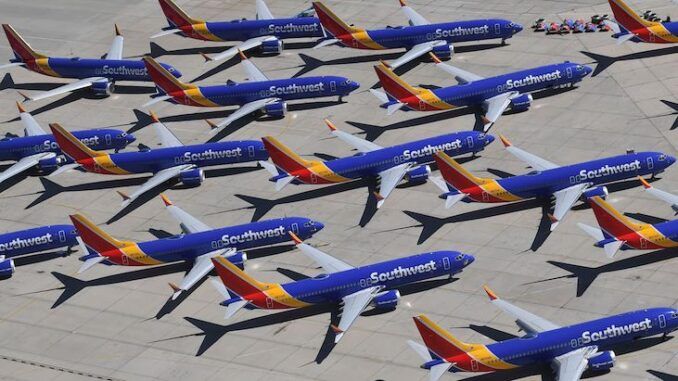 Southwest Airlines canceled over 2,000 flights during the weekend Saturday, causing havoc among thousands of passengers in America.
