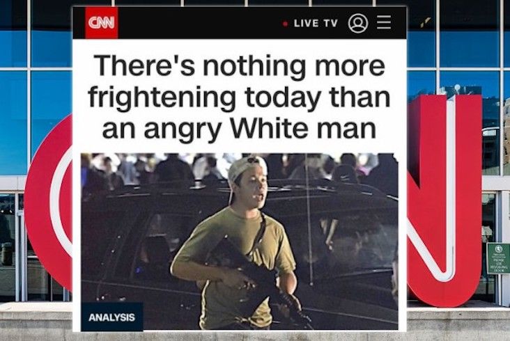 CNN says there is nothing more scary than an angry white man