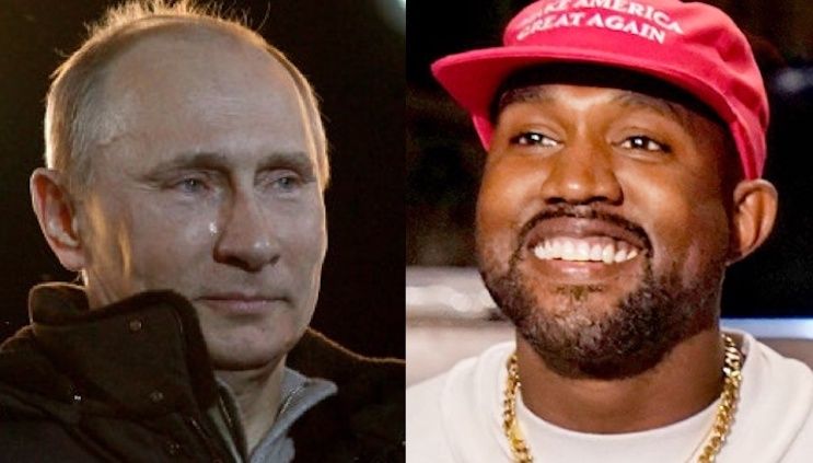 Kanye West declares he is a young Putin who will save America from evil