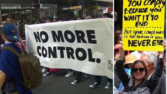 Thousands of New Zealanders rise up against New World Order vaccine mandates