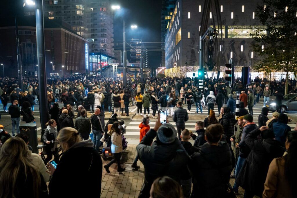 Rotterdam protesters
