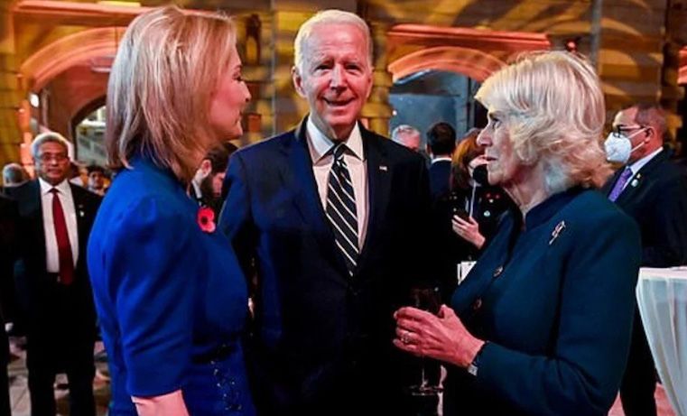 Camilla Duchess of Cornwall reveals Biden kept farting in front of her