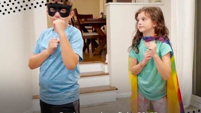 Pfizer ad tells kids they will get superpowers if they get jabbed