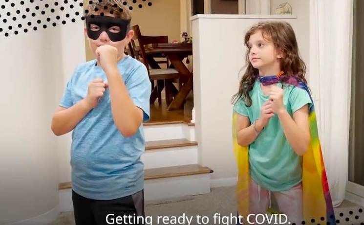 Pfizer ad tells kids they will get superpowers if they get jabbed