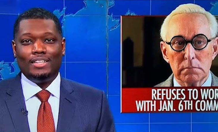SNL 'jokes' about raping Roger Stone's dying elderly wife