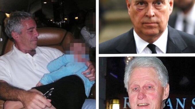 Jeffrey Epstein's pilot testified on Tuesday that Bill Cinton and Prince Andrew were regular passengers on Epstein's 'pedophile plane' where underage children were raped by the powerful elite.