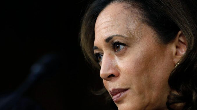 Kamala Harris says democracy is the biggest threat to national security